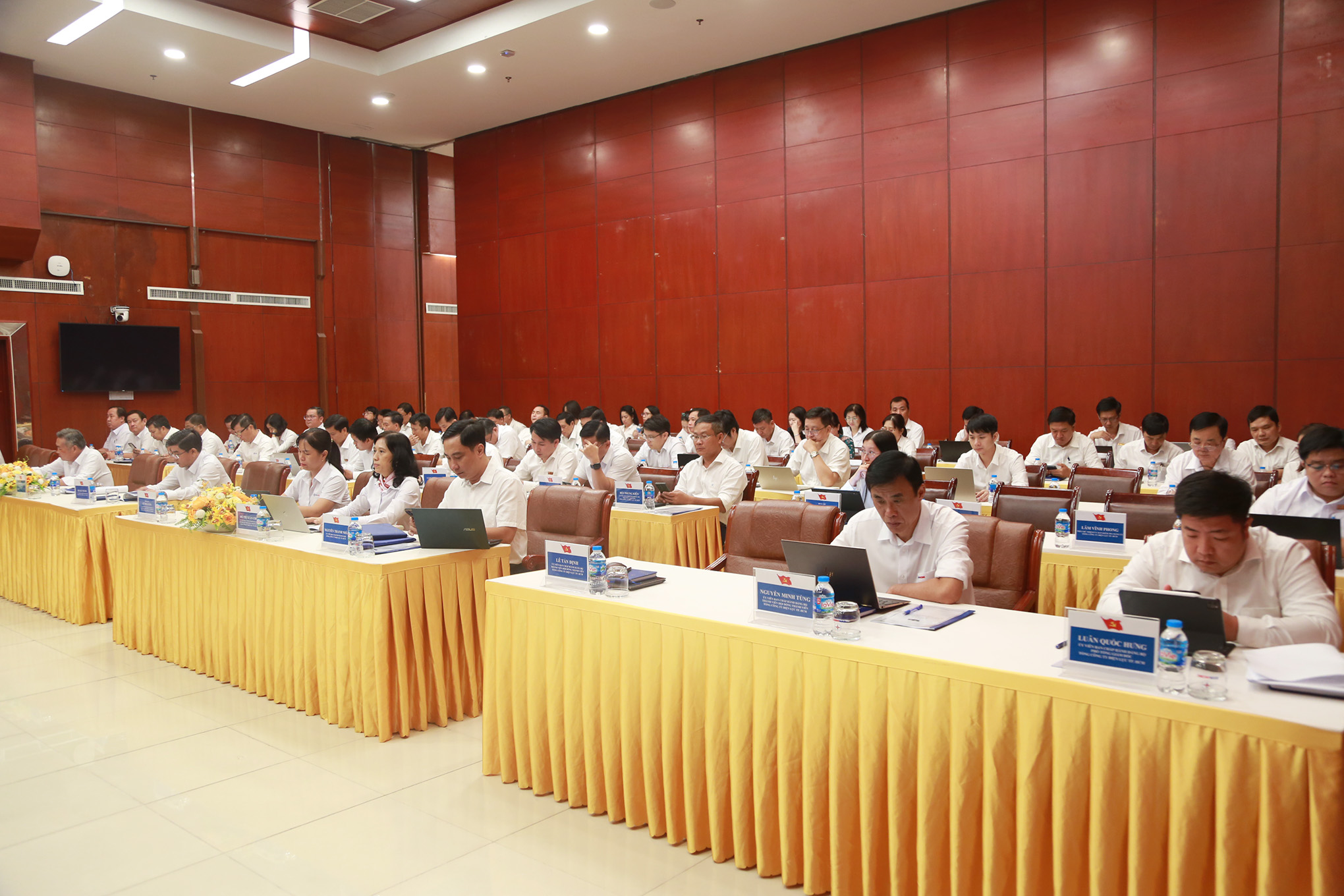 Các đại biểu tham dự hội nghị (Ảnh: Minh Phong).
